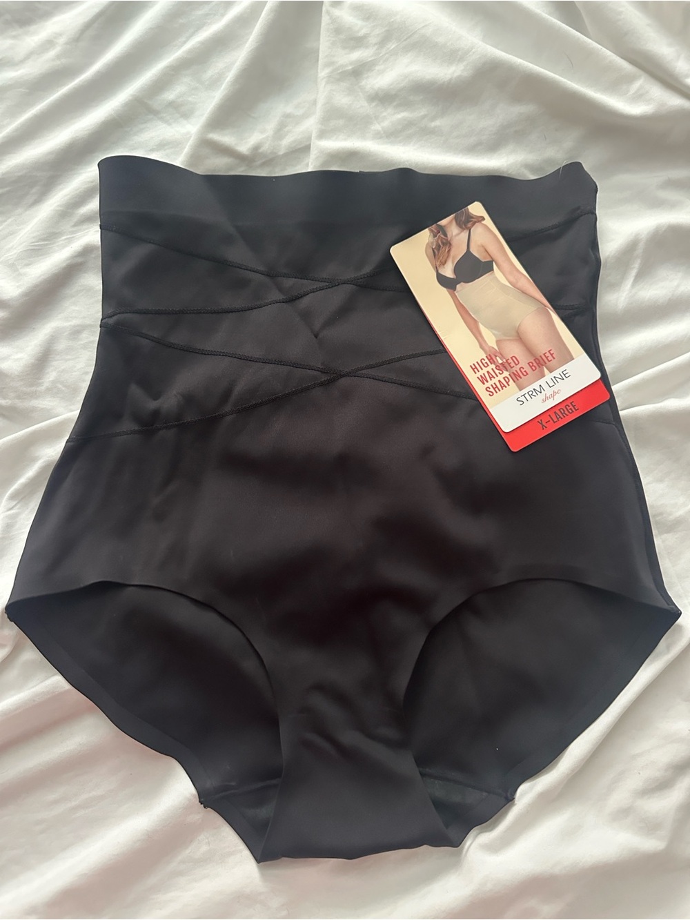 STRM LINE High Waisted Shaping Brief Black